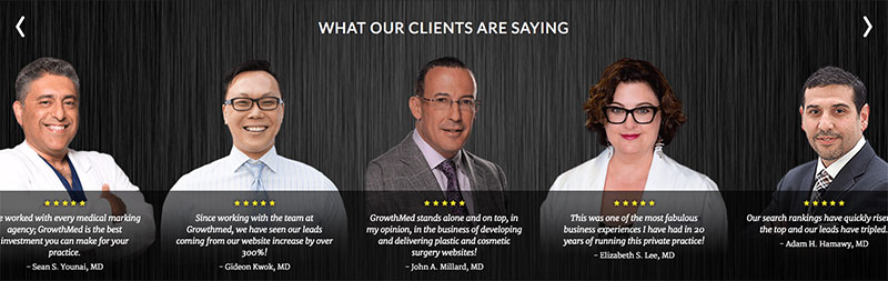 GrowthMed Medical Marketing Client Reviews